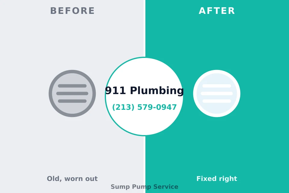 Before and after: plumbing company Fredericktown, OH